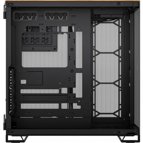 Корпус Corsair 6500X Tempered Glass без БЖ (CC-9011282-WW) Black/Walnut Wood купити з перевіркою сумісності: огляд, характеристики, ціна у Києві, Львові, Вінниці, Хмельницькому, Івано-Франківську, Україні | інтернет-магазин TELEMART.UA фото