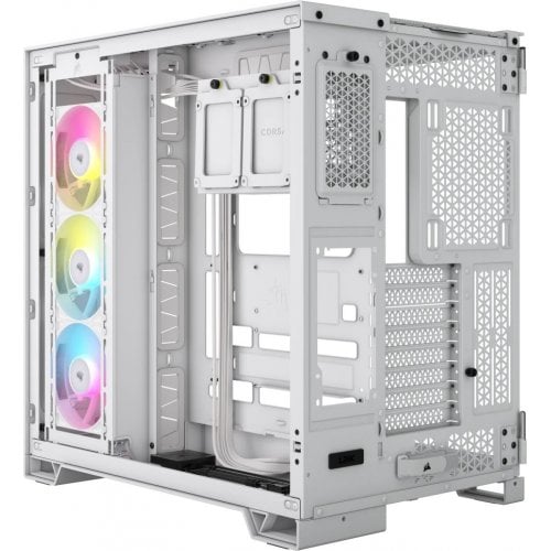 Корпус Corsair iCUE LINK 6500X RGB Tempered Glass без БЖ (CC-9011270-WW) White купити з перевіркою сумісності: огляд, характеристики, ціна у Києві, Львові, Вінниці, Хмельницькому, Івано-Франківську, Україні | інтернет-магазин TELEMART.UA фото