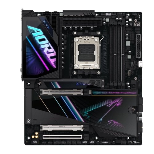 Материнська плата Gigabyte X870E AORUS XTREME AI TOP (sAM5, AMD X870E) купити з перевіркою сумісності: огляд, характеристики, ціна у Києві, Львові, Вінниці, Хмельницькому, Івано-Франківську, Україні | інтернет-магазин TELEMART.UA фото