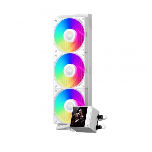 Купить Готовая СВО PCCooler DC360 Pro ARGB Display White с проверкой совместимости: обзор, характеристики, цена в Киеве, Днепре, Одессе, Харькове, Украине | интернет-магазин TELEMART.UA фото