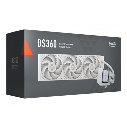 Купить Готовая СВО PCCooler DS360 White с проверкой совместимости: обзор, характеристики, цена в Киеве, Днепре, Одессе, Харькове, Украине | интернет-магазин TELEMART.UA фото