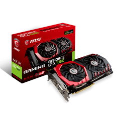 Видеокарта MSI GeForce GTX 1080 Gaming 8192MB (GTX 1080 GAMING 8G) (Восстановлено продавцом, 698124)