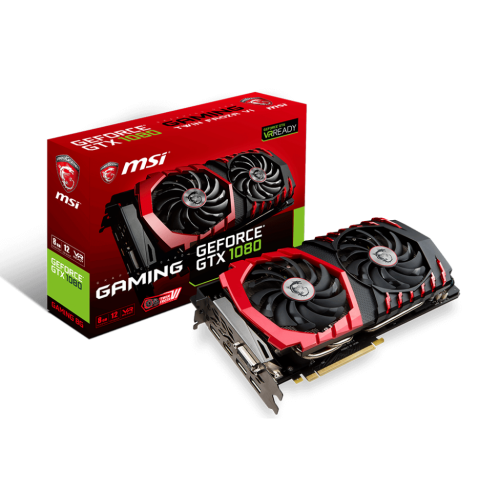 Купить Видеокарта MSI GeForce GTX 1080 Gaming 8192MB (GTX 1080 GAMING 8G) (Восстановлено продавцом, 698124) с проверкой совместимости: обзор, характеристики, цена в Киеве, Днепре, Одессе, Харькове, Украине | интернет-магазин TELEMART.UA фото