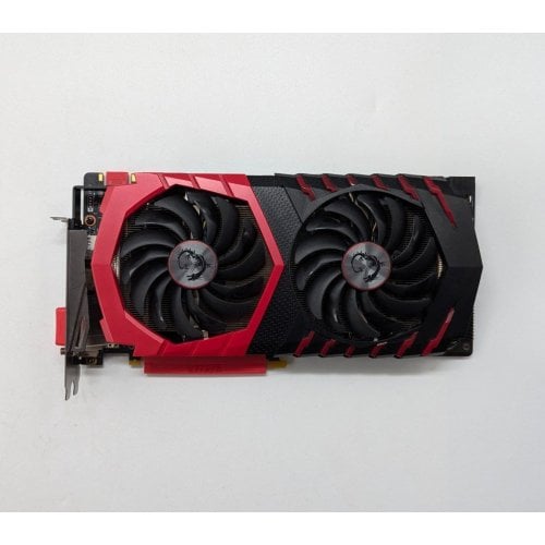 Купить Видеокарта MSI GeForce GTX 1080 Gaming 8192MB (GTX 1080 GAMING 8G) (Восстановлено продавцом, 698124) с проверкой совместимости: обзор, характеристики, цена в Киеве, Днепре, Одессе, Харькове, Украине | интернет-магазин TELEMART.UA фото