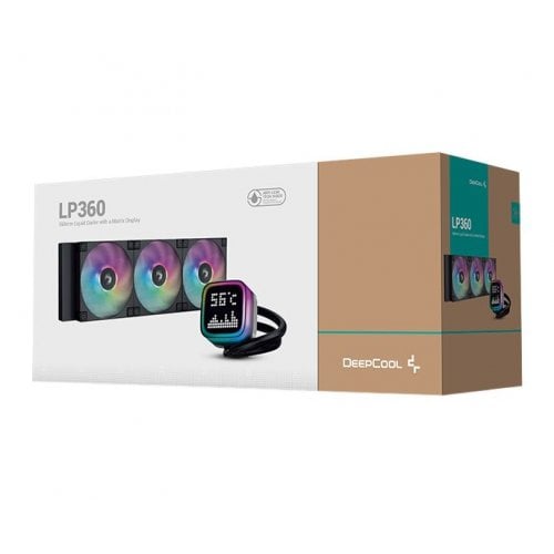 Купить Готовая СВО Deepcool LP360 (R-LP360-BKMSNC-G-1) с проверкой совместимости: обзор, характеристики, цена в Киеве, Днепре, Одессе, Харькове, Украине | интернет-магазин TELEMART.UA фото