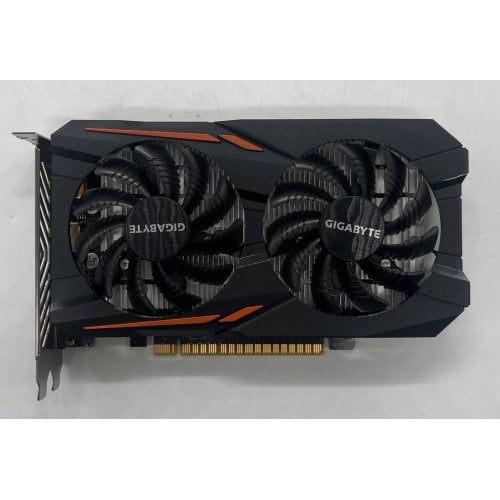 Купить Видеокарта Gigabyte GeForce GTX 1050 OC 2048MB (GV-N1050OC-2GD) (Восстановлено продавцом, 698141) с проверкой совместимости: обзор, характеристики, цена в Киеве, Днепре, Одессе, Харькове, Украине | интернет-магазин TELEMART.UA фото