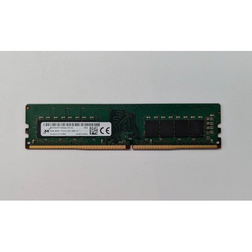 Купить Озу Micron DDR4 8GB 2133MHz (MTA16ATF1G64AZ-2G1A2) (Восстановлено продавцом, 698177) с проверкой совместимости: обзор, характеристики, цена в Киеве, Днепре, Одессе, Харькове, Украине | интернет-магазин TELEMART.UA фото