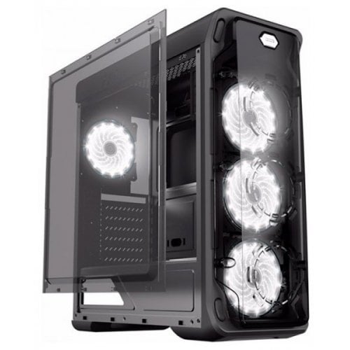 Купить Корпус GAMEMAX StarLight B Window без БП Black/White (Восстановлено продавцом, 698202) с проверкой совместимости: обзор, характеристики, цена в Киеве, Днепре, Одессе, Харькове, Украине | интернет-магазин TELEMART.UA фото