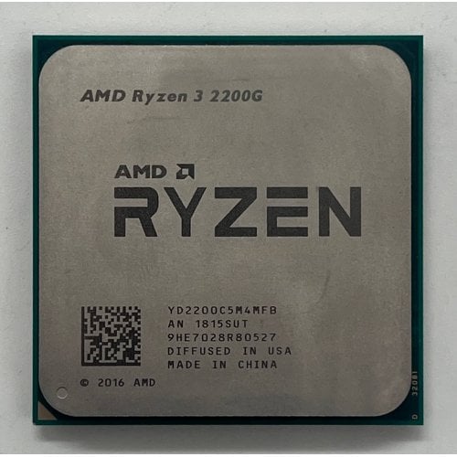 Купить Процессор AMD Ryzen 3 2200G 3.5(3.7)GHz sAM4 Tray (YD2200C5M4MFB) (Восстановлено продавцом, 698281) с проверкой совместимости: обзор, характеристики, цена в Киеве, Днепре, Одессе, Харькове, Украине | интернет-магазин TELEMART.UA фото