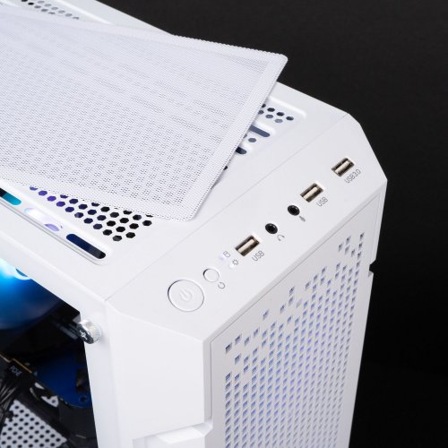 Купити Комп'ютер HEXO Gaming RTX4060 Pro (HGP-5600N4060-16S1TWHSH) White/Shadow - ціна в Києві, Львові, Вінниці, Хмельницькому, Франківську, Україні | інтернет-магазин TELEMART.UA фото