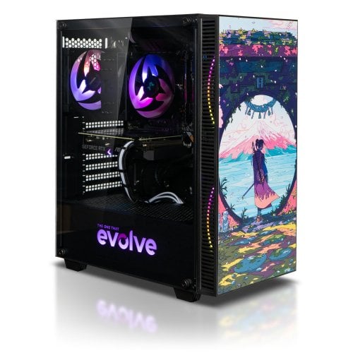 Купить Игровой ПК EVOLVE SpecialPart Samurai v3 (EVSP-Sv3R570XN407-32S1TBK) Black - цена в Харькове, Киеве, Днепре, Одессе
в интернет-магазине Telemart фото