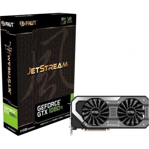 Продать Видеокарта Palit GeForce GTX 1080 TI JetStream 11264MB (NEB108T015LC-1020J) по Trade-In интернет-магазине Телемарт - Киев, Днепр, Украина фото