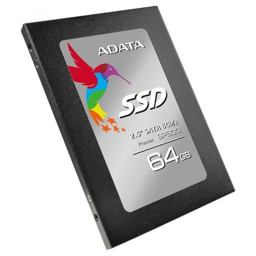 Продать SSD-диск ADATA Premier SP600 MLC 64GB 2.5'' (ASP600S3-64GM-C) по Trade-In интернет-магазине Телемарт - Киев, Днепр, Украина фото