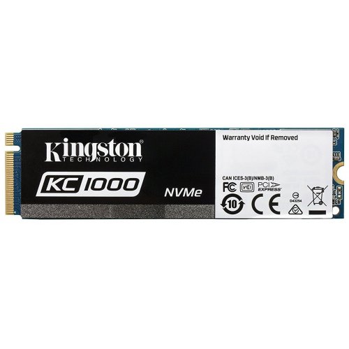 Продать SSD-диск Kingston KC1000 MLC 240GB M.2 (2280 PCI-E) NVMe x4 (SKC1000/240G) по Trade-In интернет-магазине Телемарт - Киев, Днепр, Украина фото