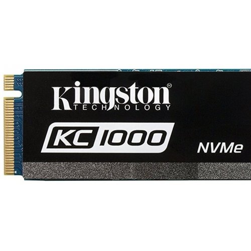Продать SSD-диск Kingston KC1000 MLC 240GB M.2 (2280 PCI-E) NVMe x4 (SKC1000/240G) по Trade-In интернет-магазине Телемарт - Киев, Днепр, Украина фото
