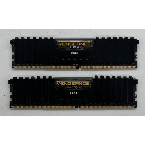 Купить Озу Corsair DDR4 16GB (2x8GB) 3000Mhz Vengeance LPX (CMK16GX4M2D3000C16) Black (Восстановлено продавцом, 698535) с проверкой совместимости: обзор, характеристики, цена в Киеве, Днепре, Одессе, Харькове, Украине | интернет-магазин TELEMART.UA фото