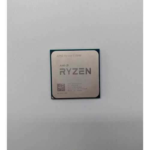 Процесор AMD Ryzen 5 5500 3.6(4.2)GHz 16MB sAM4 Tray (100-000000457) (Відновлено продавцем, 698550) купити з перевіркою сумісності: огляд, характеристики, ціна у Києві, Львові, Вінниці, Хмельницькому, Івано-Франківську, Україні | інтернет-магазин TELEMART.UA фото