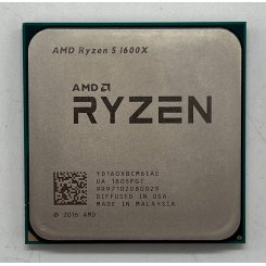 Процессор AMD Ryzen 5 1600X 3.6(4.0)GHz sAM4 Tray (YD160XBCM6IAE) (Восстановлено продавцом, 698553)