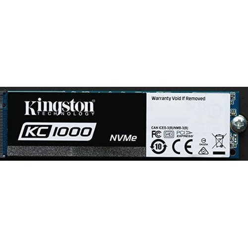 Продати SSD-диск Kingston KC1000 MLC 960GB M.2 (2280 PCI-E) NVMe x4 + HHHL Adapter (SKC1000H/960G) за Trade-In у інтернет-магазині Телемарт - Київ, Дніпро, Україна фото