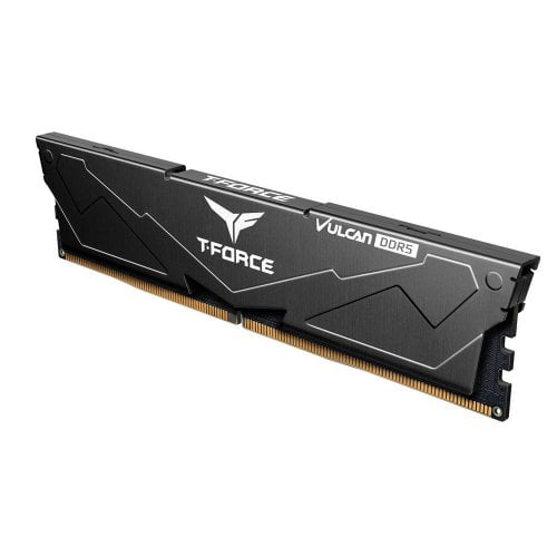 ОЗП Team DDR5 32GB (2x16GB) 6000MHz T-Force Vulcan Black (FLBD532G6000HC38GDC01) купити з перевіркою сумісності: огляд, характеристики, ціна у Києві, Львові, Вінниці, Хмельницькому, Івано-Франківську, Україні | інтернет-магазин TELEMART.UA фото