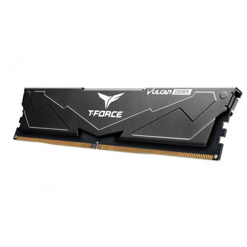 ОЗП Team DDR5 32GB (2x16GB) 6000MHz T-Force Vulcan Black (FLBD532G6000HC38GDC01) купити з перевіркою сумісності: огляд, характеристики, ціна у Києві, Львові, Вінниці, Хмельницькому, Івано-Франківську, Україні | інтернет-магазин TELEMART.UA фото