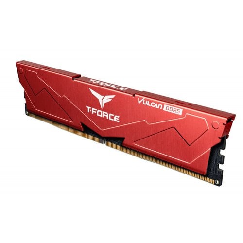 ОЗП Team DDR5 32GB (2x16GB) 6000MHz T-Force Vulcan Red (FLRD532G6000HC38GDC01) купити з перевіркою сумісності: огляд, характеристики, ціна у Києві, Львові, Вінниці, Хмельницькому, Івано-Франківську, Україні | інтернет-магазин TELEMART.UA фото