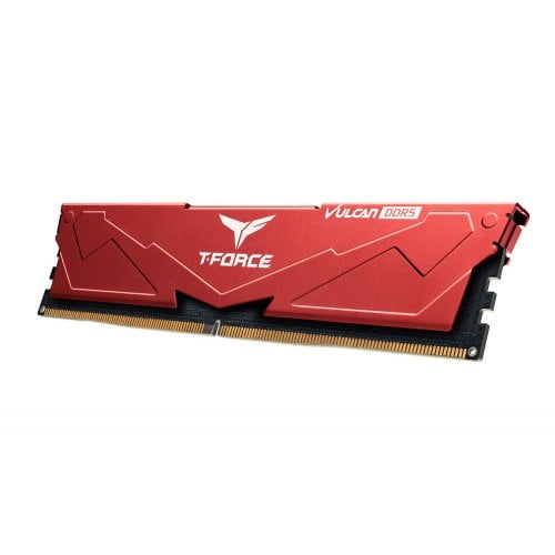 ОЗП Team DDR5 32GB (2x16GB) 6000MHz T-Force Vulcan Red (FLRD532G6000HC38GDC01) купити з перевіркою сумісності: огляд, характеристики, ціна у Києві, Львові, Вінниці, Хмельницькому, Івано-Франківську, Україні | інтернет-магазин TELEMART.UA фото