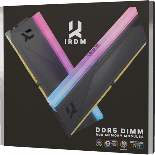 ОЗП GoodRAM DDR5 64GB (2x32GB) 6000MHz IRDM RGB Black (IRG-60D5L30/64GDC) купити з перевіркою сумісності: огляд, характеристики, ціна у Києві, Львові, Вінниці, Хмельницькому, Івано-Франківську, Україні | інтернет-магазин TELEMART.UA фото