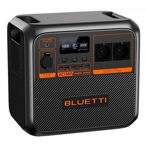 Купити Уцінка зарядна станція BLUETTI AC180P Portable Power Station 1800W 1440Wh (Пошкоджено пакування, 698609) - ціна в Києві, Львові, Вінниці, Хмельницькому, Франківську, Україні | інтернет-магазин TELEMART.UA фото