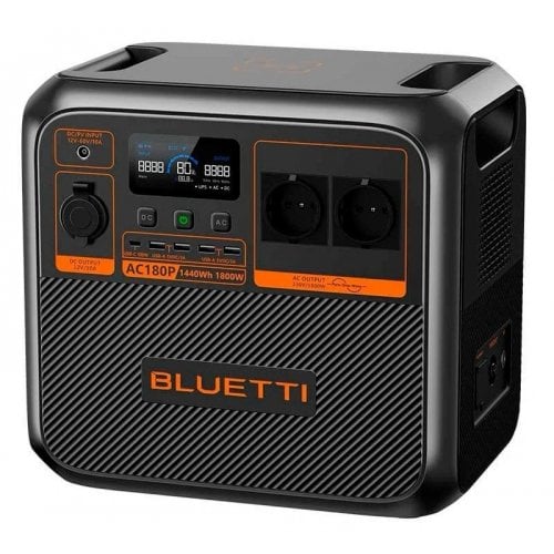 Купити Уцінка зарядна станція BLUETTI AC180P Portable Power Station 1800W 1440Wh (Пошкоджено пакування, 698609) - ціна в Києві, Львові, Вінниці, Хмельницькому, Франківську, Україні | інтернет-магазин TELEMART.UA фото