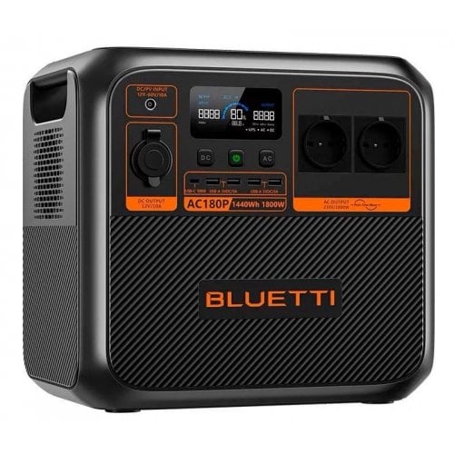 Купити Уцінка зарядна станція BLUETTI AC180P Portable Power Station 1800W 1440Wh (Пошкоджено пакування, 698609) - ціна в Києві, Львові, Вінниці, Хмельницькому, Франківську, Україні | інтернет-магазин TELEMART.UA фото