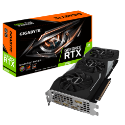 Видеокарта Gigabyte GeForce RTX 2060 Gaming OC Pro 6144MB (GV-N2060GAMINGOC PRO-6GD) (Восстановлено продавцом, 698629)