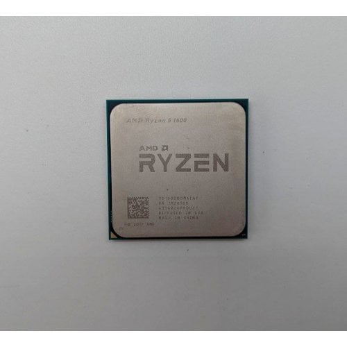 Процесор AMD Ryzen 5 1600 3.2(3.6)GHz sAM4 Tray (YD1600BBAEMPK) (Відновлено продавцем, 698658) купити з перевіркою сумісності: огляд, характеристики, ціна у Києві, Львові, Вінниці, Хмельницькому, Івано-Франківську, Україні | інтернет-магазин TELEMART.UA фото