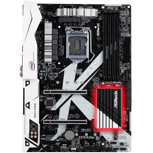 Продати Материнська плата AsRock Z270 Killer SLI (s1151, Intel Z270) за Trade-In у інтернет-магазині Телемарт - Київ, Дніпро, Україна фото