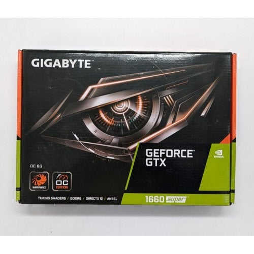 Купить Видеокарта Gigabyte GeForce GTX 1660 SUPER OC 6144MB (GV-N166SOC-6GD) (Восстановлено продавцом, 698677) с проверкой совместимости: обзор, характеристики, цена в Киеве, Днепре, Одессе, Харькове, Украине | интернет-магазин TELEMART.UA фото