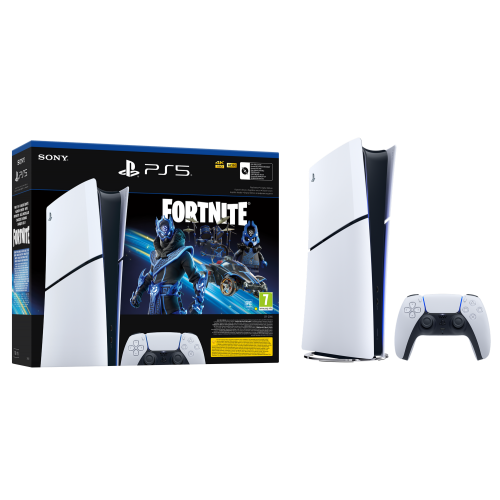 Купити Ігрова консоль Sony PlayStation 5 Slim Digital Edition (Fortnite® Cobalt Star Bundle у подарунок) (1000045170) - ціна в Києві, Львові, Вінниці, Хмельницькому, Франківську, Україні | інтернет-магазин TELEMART.UA фото