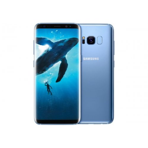 Купить Смартфон Samsung Galaxy S8+ 128GB G955FD Blue Coral - цена в Харькове, Киеве, Днепре, Одессе
в интернет-магазине Telemart фото