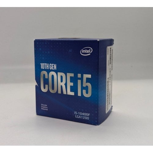 Купить Процессор Intel Core i5-10400F 2.9(4.3)GHz s1200 Box (BX8070110400F) (Восстановлено продавцом, 698761) с проверкой совместимости: обзор, характеристики, цена в Киеве, Днепре, Одессе, Харькове, Украине | интернет-магазин TELEMART.UA фото