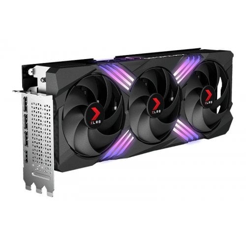 Купить Видеокарта PNY GeForce RTX 4070 Ti SUPER XLR8 Gaming VERTO EPIC-X RGB Triple Fan OC 16384MB (VCG4070TS16TFXXPB1-O) с проверкой совместимости: обзор, характеристики, цена в Киеве, Днепре, Одессе, Харькове, Украине | интернет-магазин TELEMART.UA фото