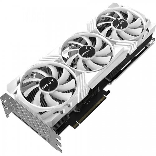 Відеокарта PNY GeForce RTX 4070 Ti SUPER VERTO Triple Fan OC White 16384MB (VCG4070TS16TFWXPB1-O) купити з перевіркою сумісності: огляд, характеристики, ціна у Києві, Львові, Вінниці, Хмельницькому, Івано-Франківську, Україні | інтернет-магазин TELEMART.UA фото