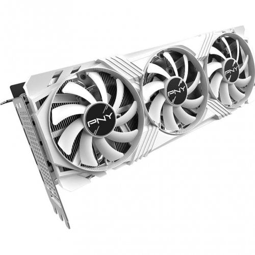 Відеокарта PNY GeForce RTX 4070 Ti SUPER VERTO Triple Fan OC White 16384MB (VCG4070TS16TFWXPB1-O) купити з перевіркою сумісності: огляд, характеристики, ціна у Києві, Львові, Вінниці, Хмельницькому, Івано-Франківську, Україні | інтернет-магазин TELEMART.UA фото