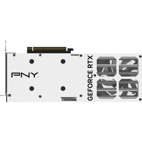 Відеокарта PNY GeForce RTX 4070 Ti SUPER VERTO Triple Fan OC White 16384MB (VCG4070TS16TFWXPB1-O) купити з перевіркою сумісності: огляд, характеристики, ціна у Києві, Львові, Вінниці, Хмельницькому, Івано-Франківську, Україні | інтернет-магазин TELEMART.UA фото