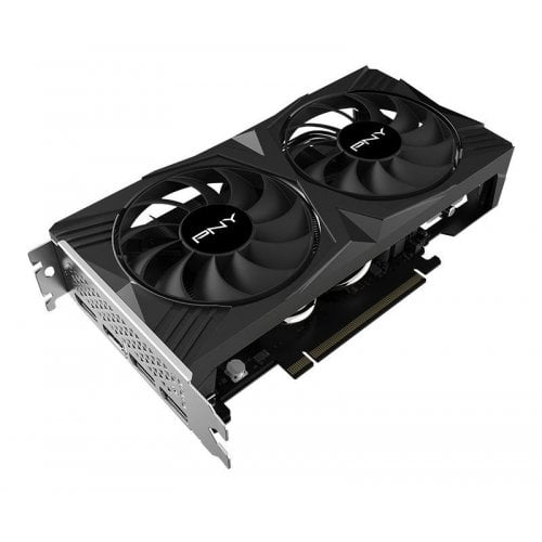 Купить Видеокарта PNY GeForce RTX 4060 VERTO Dual Fan 8192MB (VCG40608DFXPB1) с проверкой совместимости: обзор, характеристики, цена в Киеве, Днепре, Одессе, Харькове, Украине | интернет-магазин TELEMART.UA фото