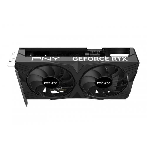 Купить Видеокарта PNY GeForce RTX 4060 VERTO Dual Fan 8192MB (VCG40608DFXPB1) с проверкой совместимости: обзор, характеристики, цена в Киеве, Днепре, Одессе, Харькове, Украине | интернет-магазин TELEMART.UA фото