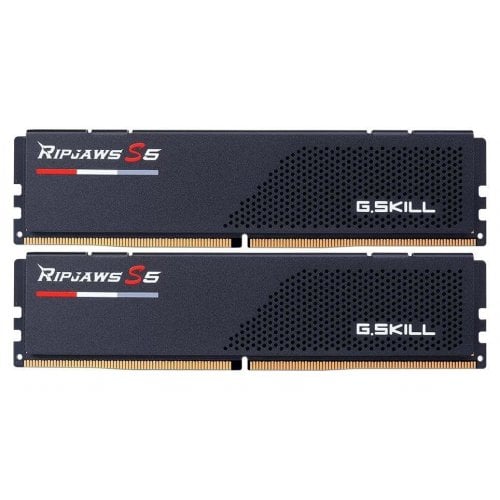 ОЗП G.Skill DDR5 32GB (2x16GB) 6000Mhz Ripjaws S5 Black (F5-6000J3648D16GX2-RS5K) купити з перевіркою сумісності: огляд, характеристики, ціна у Києві, Львові, Вінниці, Хмельницькому, Івано-Франківську, Україні | інтернет-магазин TELEMART.UA фото