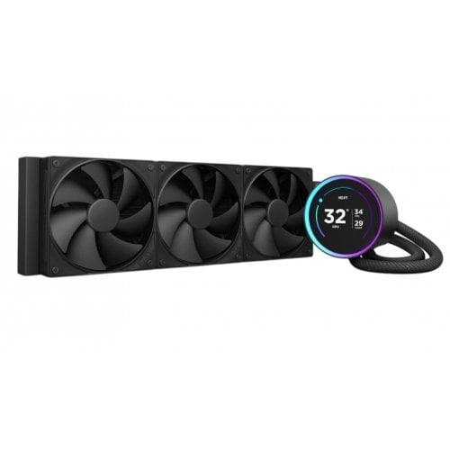 Купить Готовая СВО NZXT Kraken Elite 360 (RL-KN36E-B2) Black с проверкой совместимости: обзор, характеристики, цена в Киеве, Днепре, Одессе, Харькове, Украине | интернет-магазин TELEMART.UA фото