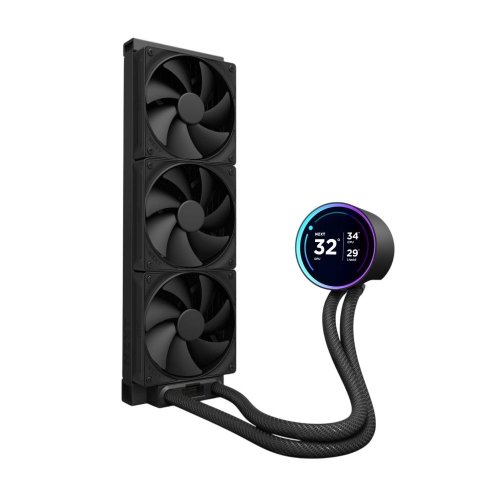 Купить Готовая СВО NZXT Kraken Elite 360 (RL-KN36E-B2) Black с проверкой совместимости: обзор, характеристики, цена в Киеве, Днепре, Одессе, Харькове, Украине | интернет-магазин TELEMART.UA фото