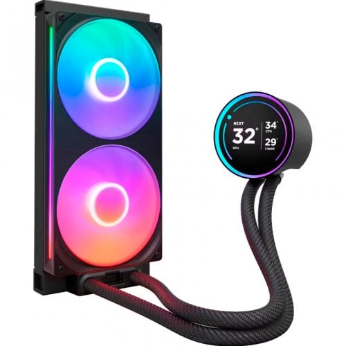 Купить Готовая СВО NZXT Kraken Elite 280 RGB (RL-KR28E-B2) Black с проверкой совместимости: обзор, характеристики, цена в Киеве, Днепре, Одессе, Харькове, Украине | интернет-магазин TELEMART.UA фото