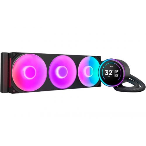 Купить Готовая СВО NZXT Kraken Elite 360 RGB (RL-KR36E-B2) Black с проверкой совместимости: обзор, характеристики, цена в Киеве, Днепре, Одессе, Харькове, Украине | интернет-магазин TELEMART.UA фото