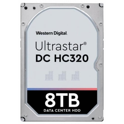 Жорсткий диск Western Digital Ultrastar DC HC320 512e 8TB 256MB 7200RPM 3.5" (HUS728T8TALE6L4) (Відновлено продавцем, 698836) купити з перевіркою сумісності: огляд, характеристики, ціна у Києві, Львові, Вінниці, Хмельницькому, Івано-Франківську, Україні | інтернет-магазин TELEMART.UA фото